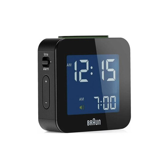 Braun Digital Travel Alarm Clock BNC008BK - Picture 6 of 7